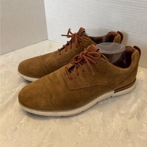 Cole Haan Grand Horizon II Mens Size 10M Brown‎ Suede OXFORD Sneaker C26362